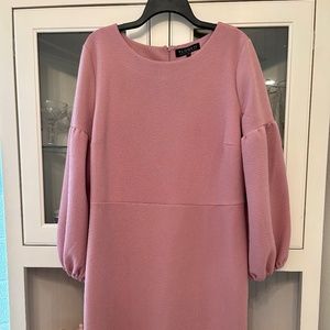 Plus Size 20 Eloquii Pink Blush knit dress dress